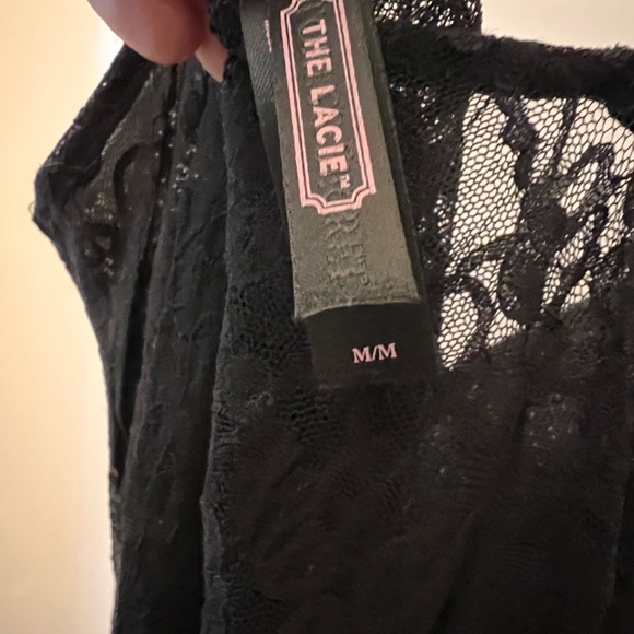 Victoria’s Secret black sequin and lace teddy - Picture 3 of 3